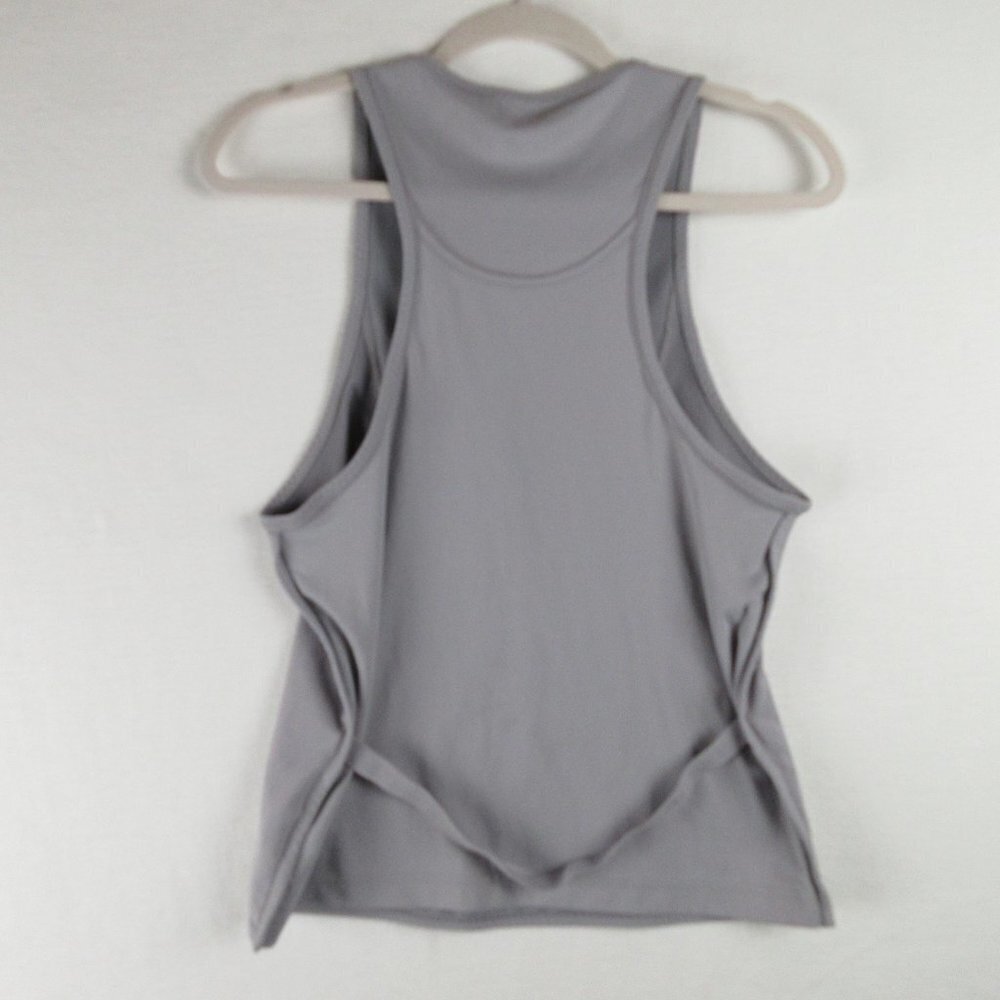 Adidas by Stella McCartney Zip Down Tank Top Size 36 Gray Climachill - Picture 2 of 9